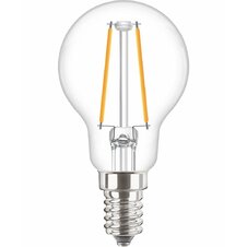 Klasická žiarovka FILAMENT LED E14 2W/25W P45 230V 2700K teplá biela 250lm